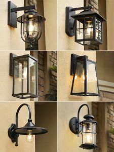 VINCAN | Waterproof Solar Sensor Outdoor Wall Light