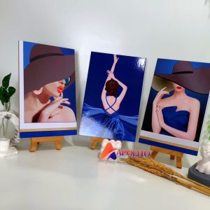 APOLITO WALL DECOR HIASAN DINDING AESTETIC ABSTRAK HIASAN DINDING KAMAR GIRL AESTHETIK (20X30 CM )