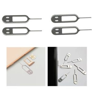 20-100pcs Funny Smile Metal Universal Sim Card Tray Pin Ejecting Removal Needle Opener Ejector For Mobile Phone