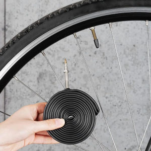 CST TIRES Ban Dalam Sepeda Inner Tube Bicycle Tire Rubber 700C FV 60mm 18-25C - CST700C - Black