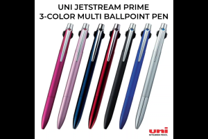 UNI JETSTREAM PRIME 3-COLOR MULTI BALLPOINT PEN - 0.5/0.7MM
