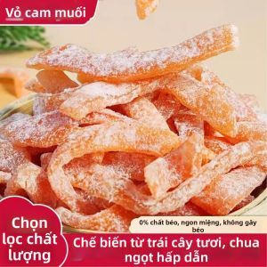 Vỏ Quýt Dầm Mặn Mật Ngọt Chua Dễ Ăn Kiểu Cổ Điển 500g