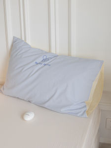 Cute Cartoon Style Pure Cotton Pillowcase Washed Cotton Inner Core Set for Single Person Bedding Durable Quality