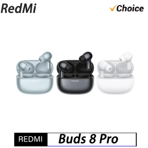 Xiaomi | NEW Redmi Buds 8 Pro TWS Earphones 3MIC AI 55dB Active Noise Cancellation Bluetooth 5.4 35 Hours Battery Mi Earbuds Headset CN