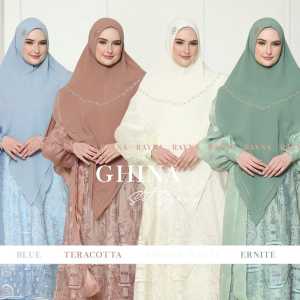 REALPIC GHINA Set Syari by Rayna Ray.Na - Rayna gamis Syari busui