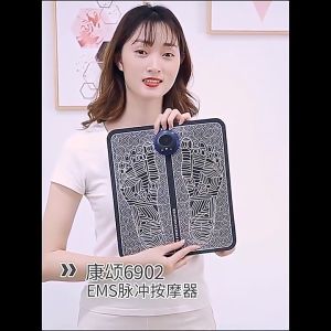 Portable Therapy EMS Electric Foot Massager Leg Reshaping Pad Foot Massager Mat Relieve Fatigue USB Rechargeable