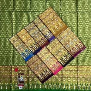 SOPHIA ผ้าถุง ลายกิมโมโน ตราเจ้าหญิงทอง(BATIK RATNA DEWI) ยังไม่เย็บ รหัส PSA13