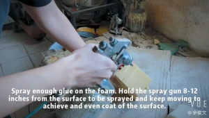 (300/700ML) Foam Sponge Glue Adhesive Furniture Sofa Repair DIY