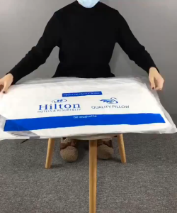 🌼หมอน หมอนสุขภาพ หมอนโรงแรม pillow 1000g/800g เกรดพรีเมี่ยม แก้ปวดคอ กันไรฝุ่น หมอนนอน 48x74CM