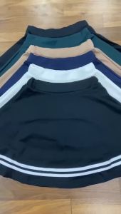 Rok Scuba Pendek Wanita - Cocok Untuk Sport dan Fashion - Pinggang Karet - Super Melar