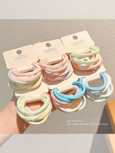 NING ZHOU | Dopamine Colored High Ponytail Hair Ties