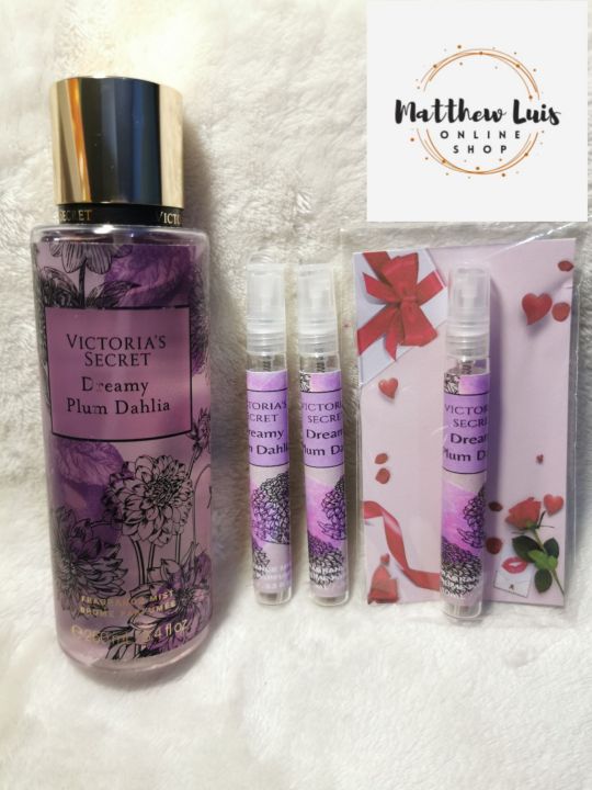 Victoria s Secret DREAMY PLUM DAHLIA 10mL Fragrance Mist 100