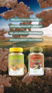 Paket Super Bandrek Jalengkun Jahe Merah Lengkuas Kunyit Sereh Gula Aren Herbal Melati Noni Original