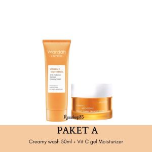 WARDAH Vitamin C Radiant Charge 1 Paket Lengkap | Skincare Wardah