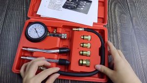 8 ประเภท เครื่องวัดความดันทดสอบชุดการบีบอัดการรั่วไหลของการวินิจฉัย ตัววัดกำลังอัด เครื่องวัดกำลังอัดเบนซิน เมตรเครื่องมือสำหรับรถยนต์อัต วัดแรงดันลูกสูบ【ร้านไทย จัดส่งภายใน 24 ชั่วโมง】