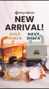 King Salman - Oleh-Oleh Haji & Umroh SHAFA Navy - Gable Box