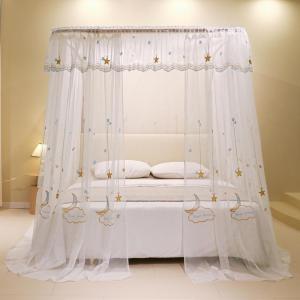 Extendable Easy-to-install Rail Mosquito Net
