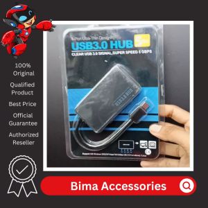 Adapter USB Hub Type C to USB 3.0 USB to USB 3.0 for Laptop Smartphone HP OTG 4 Port