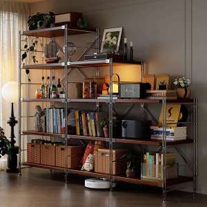 ZHENTAIYUAN | Multi-layer Rustproof Japanese Style Wooden Storage Rack