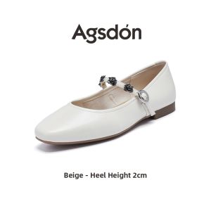 Agsdon | Elegant Commuter French Style Mary Jane Shoes