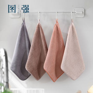 Khăn Vuông Coral Fleece 5 Chiếc Thấm Hút Mềm Mại Thân Thiện Với Da Dùng Cho Trẻ Em Và Người Lớn Khăn Lau Khô Tay Và Mặt