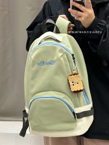 กระเป๋าเป้สะพายหลังผ้าไนลอนแบบลำลองสำหรับนักเรียนมัธยมปลายและนักศึกษาวิทยาลัย กระเป๋าเป้สะพายหลังแบบลำลองสำหรับผู้ชายและผู้หญิง