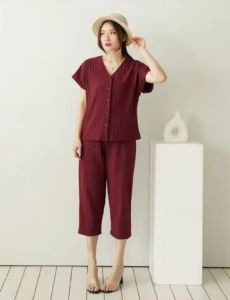 SETELAN ONESET KNIT HORNET WANITA TERKINI / ONESET KNIT TERMURAH