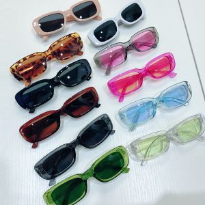 Fashion Small Rectangle Sunglasses For Women Men Oval Vintage Brand Designer Womens Square Sun Glasses Female Eyewear