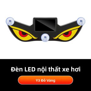 Đèn Cảnh Báo Mắt Quỷ Năng Lượng Mặt Trời LED Cho Xe BYD Atto 3 Yuan Plus Yuan UP Song Plus Seal U Sealion 6 8 Dolphin Seagull Shark 6