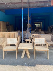 Rattan Patio Table Set