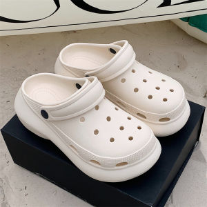 XIXITIAO | Slim Pink Colorful EVA Soft Thick Sole Height-Increasing Summer Sandal