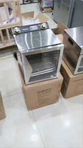(BH chính hãng 12 THÁNG)Máy Sấy Thực Phẩm Sấy Khô GIÒN DẺO LOẠI Cơ 12 tầngThân Và Khay Inox 304