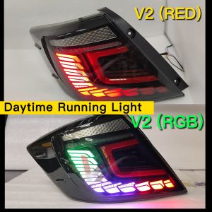 PERODUA BEZZA 2016 - 2025 V2 VERSION 2 RGB DRAGON SCALE DYNAMIC TAIL LAMP WITH SIGNAL RUNNING