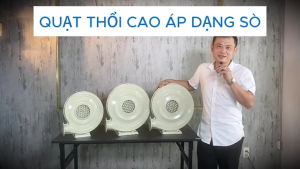 QUẠT HÚT THỔI LY TÂM CAO ÁP DẠNG SÒ 370W/ 550W/ 750W - 220V