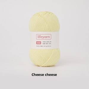 LIFEYARN | Hand Knitting DIY Baby Sweater Milk Cotton Yarn 5 Ply
