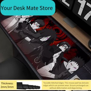 Bandai | Mouse Pad xxl Naruto Akatsuki Lockedge Large Gaming Accessories Computer Gamer Keyboard Mouse Mat Desk Mousepad For Gift