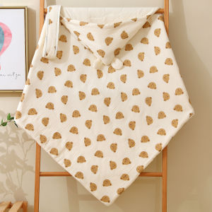 Pure Cotton Muslin Baby Wrap a Class Newborn Baby Multi-Function Delivery Room Wrap Single for Spring Autumn And Winter