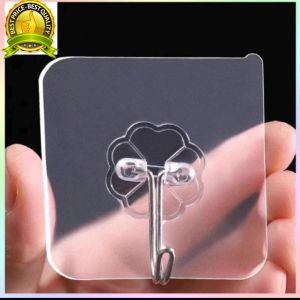 Gantungan Hook Kail Serbaguna/Cantolan Rak bumbu paku rak Hanger Tempel Dinding Kuat