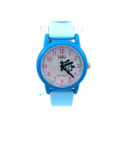 Q&Q RUBBER WATCH 10 BARS V23A-011VY^