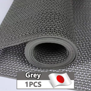 Bathroom Floor Mat Anti-slip Bathroom Mat PVC No Water Accumulation Hollow Out Mat Wear-resistant DIY Tailoring Antibacterial Moisture and Mildew-resistant Bathroom Accessories Multipurpose Mat for Bathroom Kitchen Toilet Balcony Elegant Supplies Set