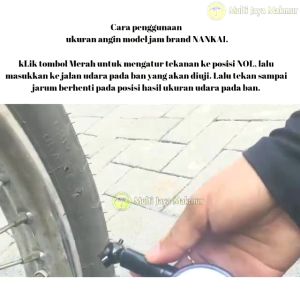 ALAT PENGUKUR ANGIN TEKANAN ANGIN BAN ANALOG MODEL JARUM