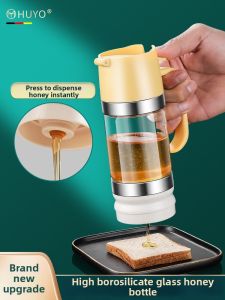 HUYO | Honey Storage Bottle Honey Dispenser
