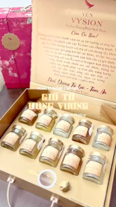 Hộp Quà_Yến Chưng Sẵn Mix vị_Yến Vysion