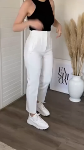 Celana Pensil Scuba Pants Saku Paspol Scuba Premium