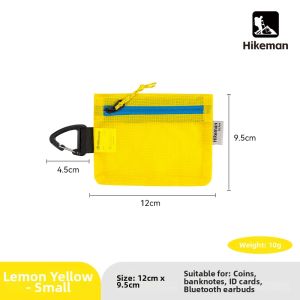 HIKEMAN | Ultra Lightweight Silicone Coated Waterproof Portable Travel Passport Organizer