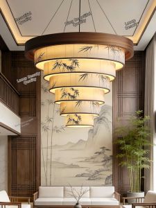 DENGMEIYOUPIN | Zen Inspired Full Spectrum Super Bright Living Room Chandelier