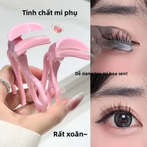 Dụng Cụ Uốn Mi Cappuvini Với Lược Răng Không Viền Góc Rộng Tạo Kiểu Mi Tự Nhiên Dành Cho Người Mới Bắt Đầu