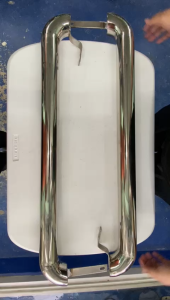 Bajaj RE Flooring Side Guard 2" Pipe Stainless Steel - Set of 2pcs.
