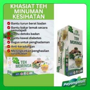 Moringa Tea Bags Teh MR Moringa Oleifera Stabilkan Gula Diabetes Detox Toksin & Ibu Berpantang (30 Uncang) | PAYANG MALL