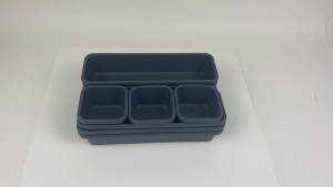 8Pcs Multi Size Drawer Storage Box Student Desk Stationery Storage Rack Household Cabinet Storage and Organizing Box